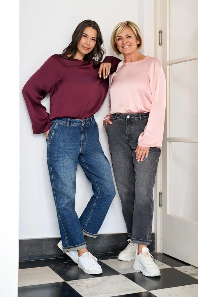 Caroline Tensen Dublin Top Aubergine