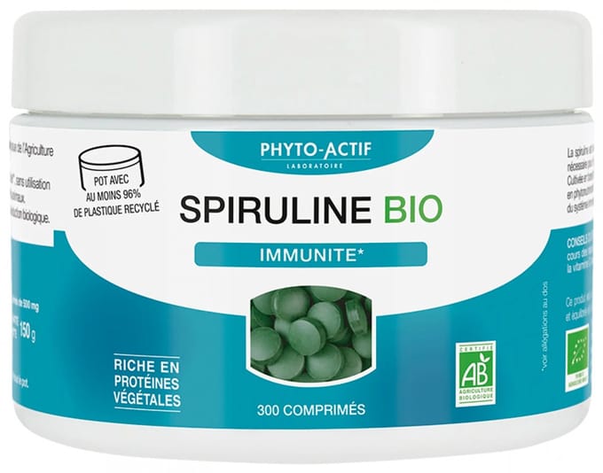 Phyto-Actif Spirulina Immunity Organic 300 Tabletten
