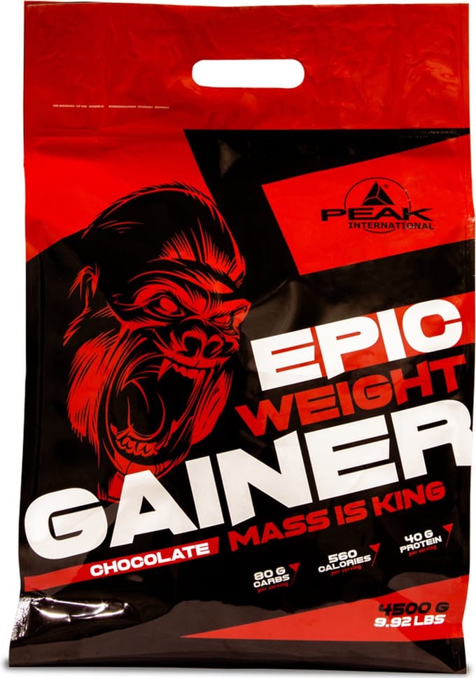 Peak Epic Weight Gainer (4500g) Chocolate - Gewichtstoename - Zonder Creatine
