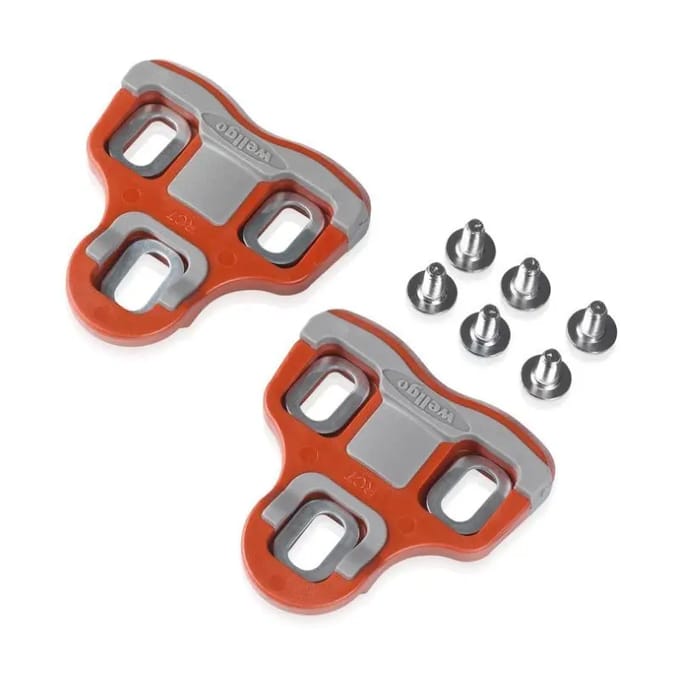 XLC PD-X06 Schoenplaatjes Look Keo Pedalen - Speling 6° - Rood