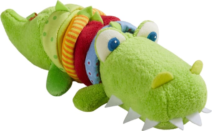 Haba Bromfiguur Krokodil Junior 19 X 8 Cm Polyester Groen