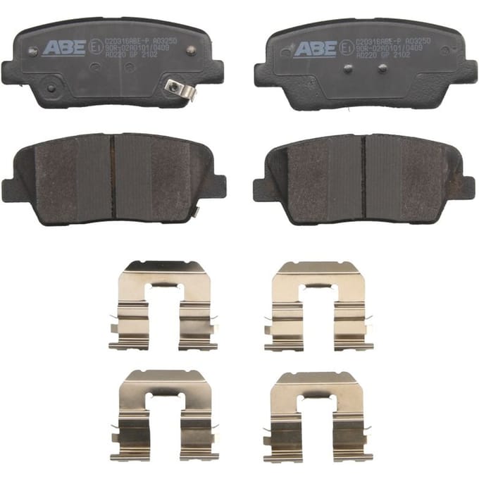 Remblokset ABE C20316, achter