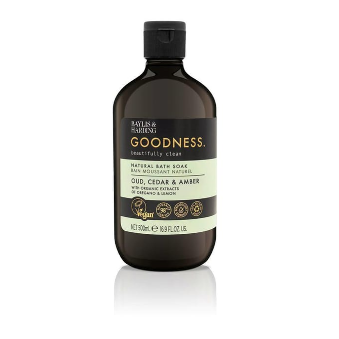 Baylis & Harding Baylis &amp; Harding Goodness Oud Cedar &amp; Amber Bath Soak 500 ml
