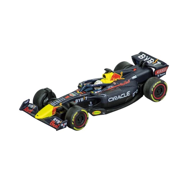 Carrera Speelgoedvoertuig Auto - Red Bull Racing Formule 1 - Max Verstappen - No. 1 - Pull Back Auto - Terugtrekauto - 1:43