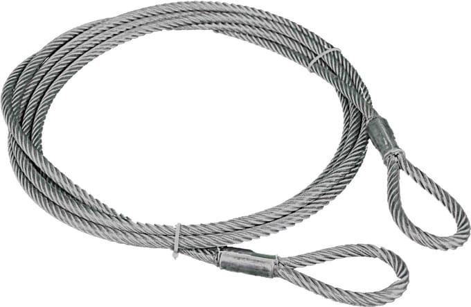 Slotkabel - Ø10mm x 5mtr - Geplastificeerd - EXTRA ZWAAR