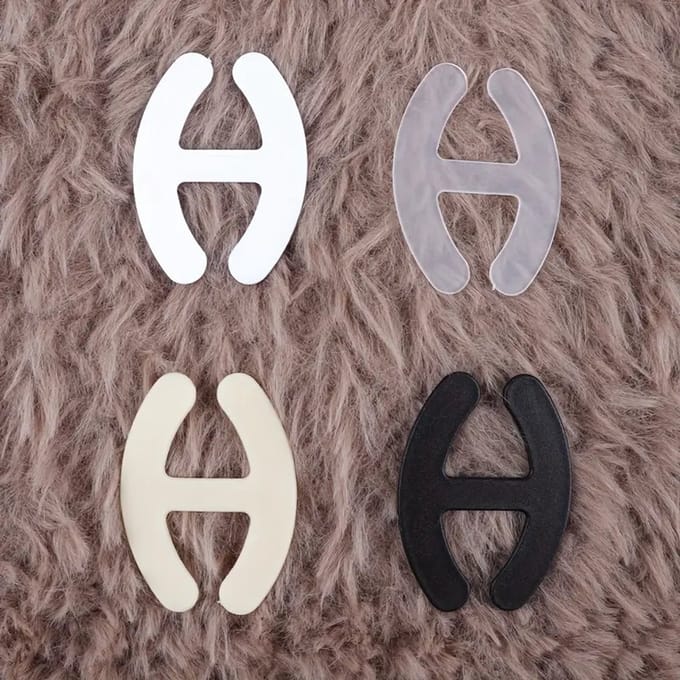 @ Lu’s Today® – Basic Beauty Essentials – BH Clips – Set 4 Kleuren – Onzichtbare Bandjeshouder - BH Band Houder - BH accessoire