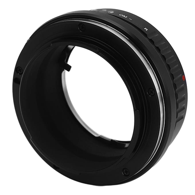 Handmatige Lens Mount Adapter Aluminiumlegering OM naar RF Camera Lens Converter Ring voor Olympus OM Lens naar black