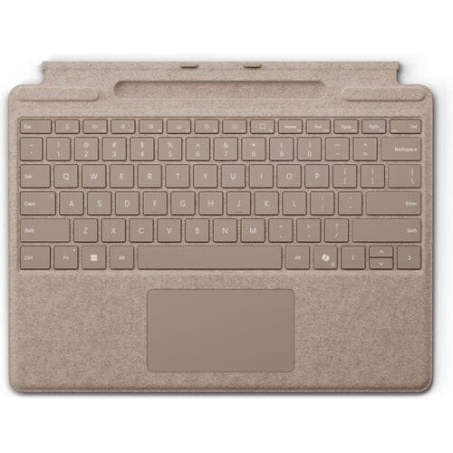 Microsoft Surface Pro Toetsenbord - Met Penopslag - Geschikt voor Surface Pro 11, 10, 9 & 8 - QWERTY - Dune