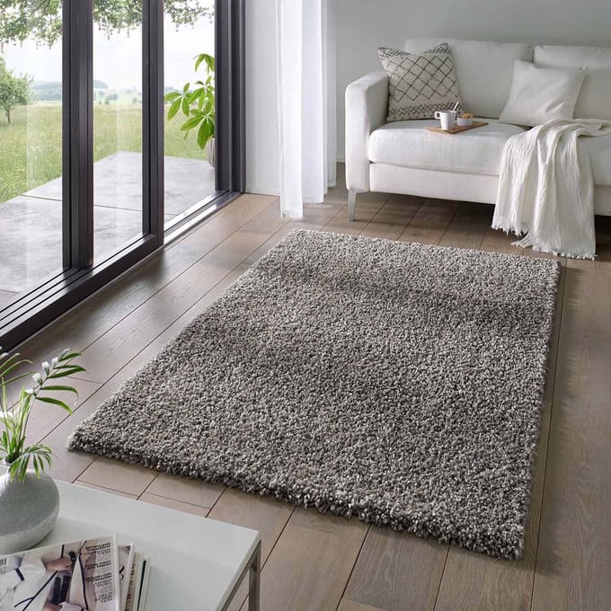 Hoogpolige loper - Classic donkergrijs 80x250