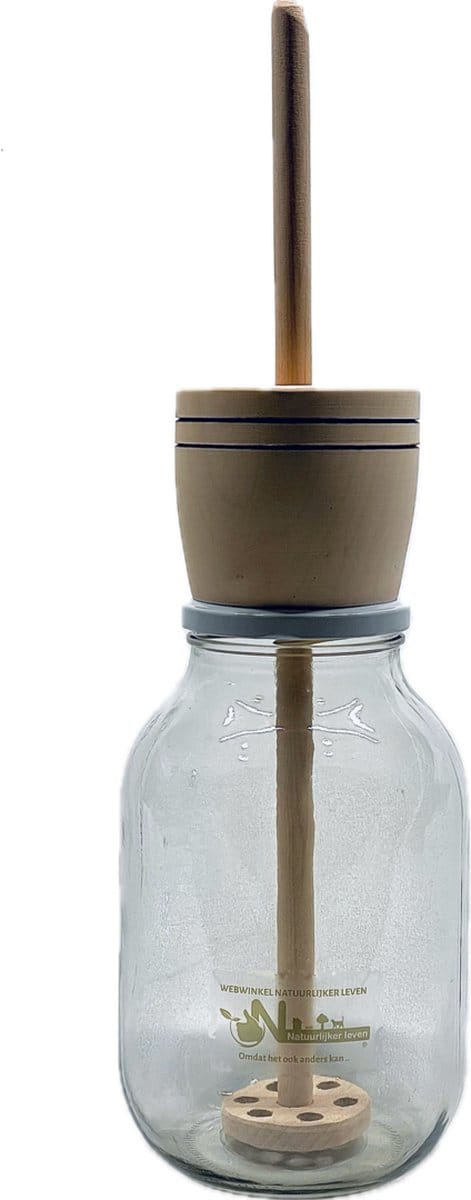 Boterkarner 0,9 liter - Botermaker 900 milliliter - Butter churner 900ml
