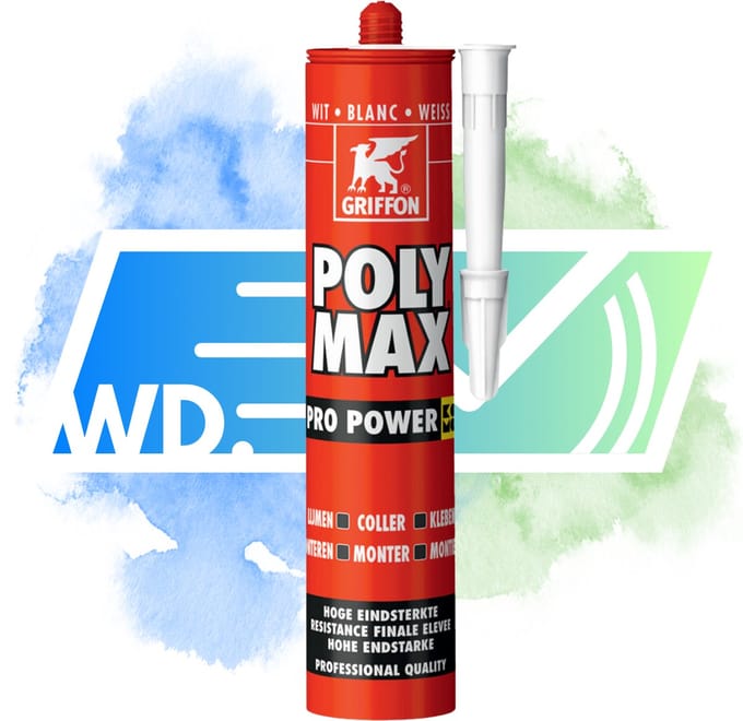 Griffon Poly Max Pro Power Montagelijm - Koker - 435gr