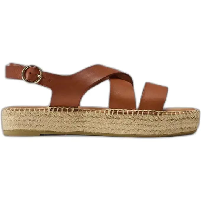 Leren sandalen voor vrouwen Odaje Chantal
