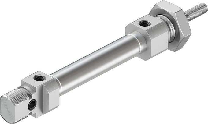 Festo Cilinder 8mm Boring 25mm Slag ISO 6432 Dubbelwerkend - 19178 - P2CRP