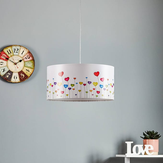 Maco Design Kinderkamer hanglamp Hearts