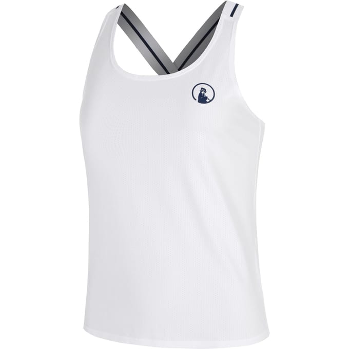 Quiet Please Serve & Volley Tanktop Dames-wit