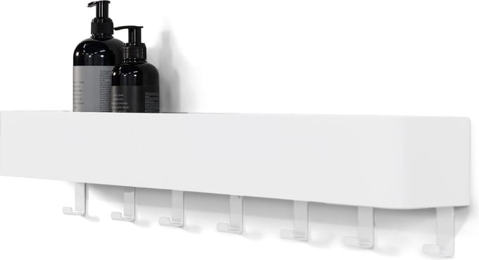 Spinder Design kapstok Multi 7 - Wit - 7 haken - Staal