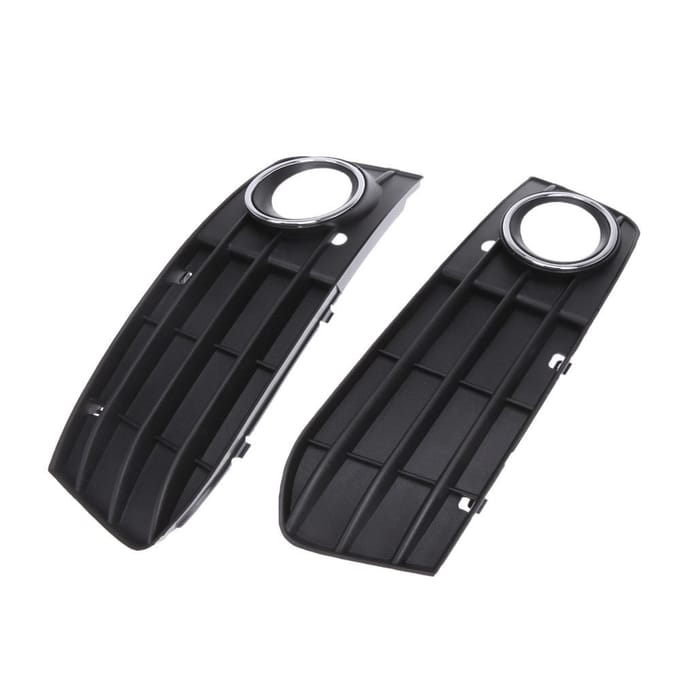 Grille de phare antibrouillard pour pare-chocs avant gauche et droite A4L B8 (2008-2012) black