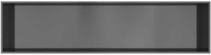 Hotbath &More Inbouwnis - 30 x 120 x 10 cm - Geborsteld Zwart PVD