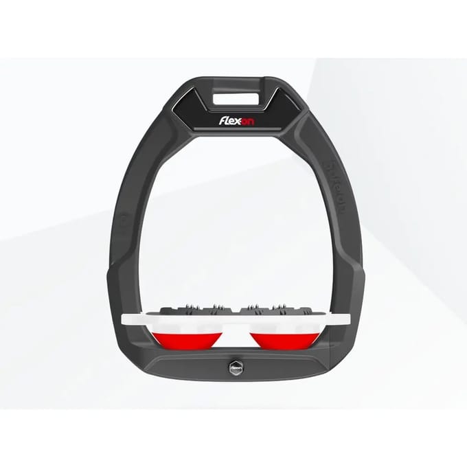 Plat Ultra Grip Veiligheidsepiters Antraaf/ Wit/ Rood Flex-On Safe-On