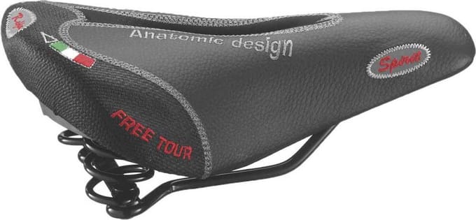 Selle Montegrappa Free Tour Zadel Zwart 175 mm Man