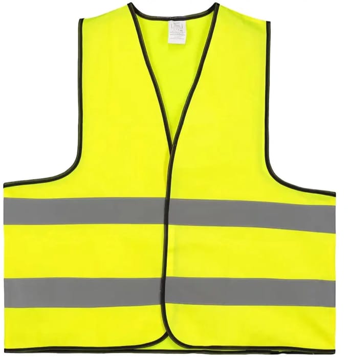 Geel veiligheidshesje