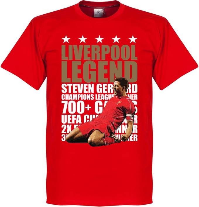Steven Gerrard Legend T-Shirt - S