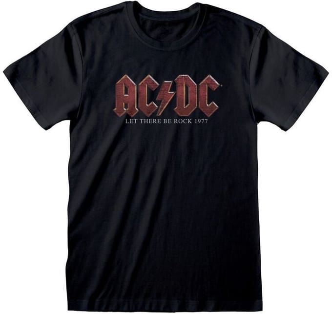 AC/DC Let There Be Rock T-Shirt ACD01744TSB Black-M
