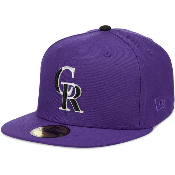 New Era Colorado Rockies 20th 59fifty Pet Paars