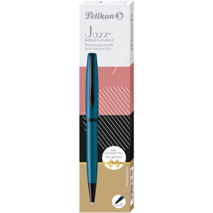 Balpen Pelikan Jazz Noble Elegance K36 medium aquamarine