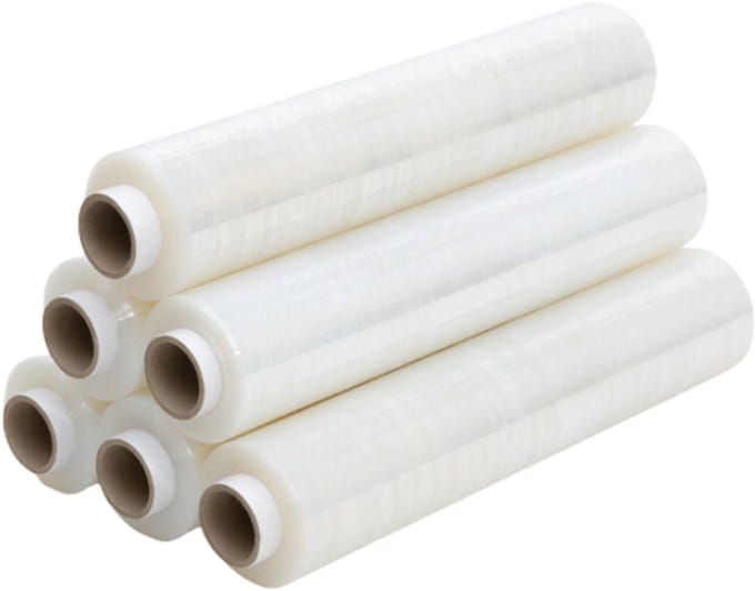 - Stretchfolie - 1.5 kg - Transparant - 6 stuks