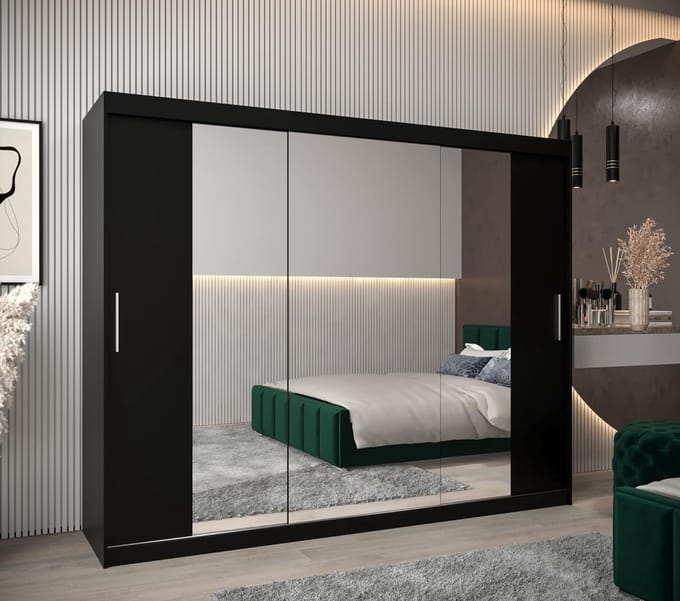 Luxe Kledingkast – 250 cm – Industrohome