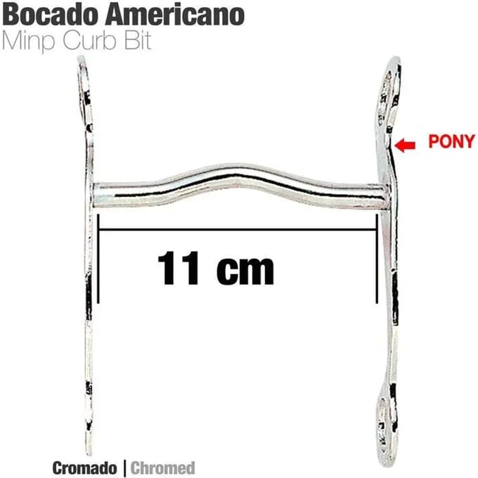 Bits voor Amerikaanse pony Zaldi 25208