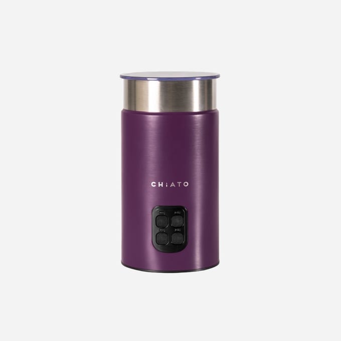 CHiATO milkPLAY Elektrische melkopschuime - Bordeauxrood