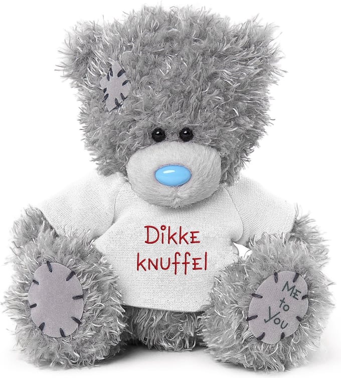 Knuffel - Beer - Dikke knuffel - 13cm
