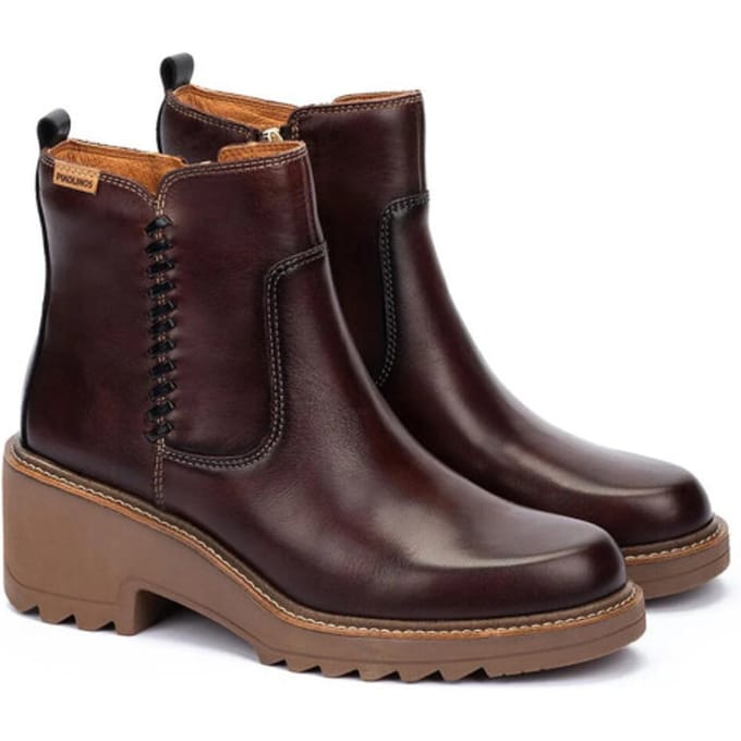 Pikolinos Alcaraz - dames laars - Bruin - maat 41 (EU) 8 (UK)