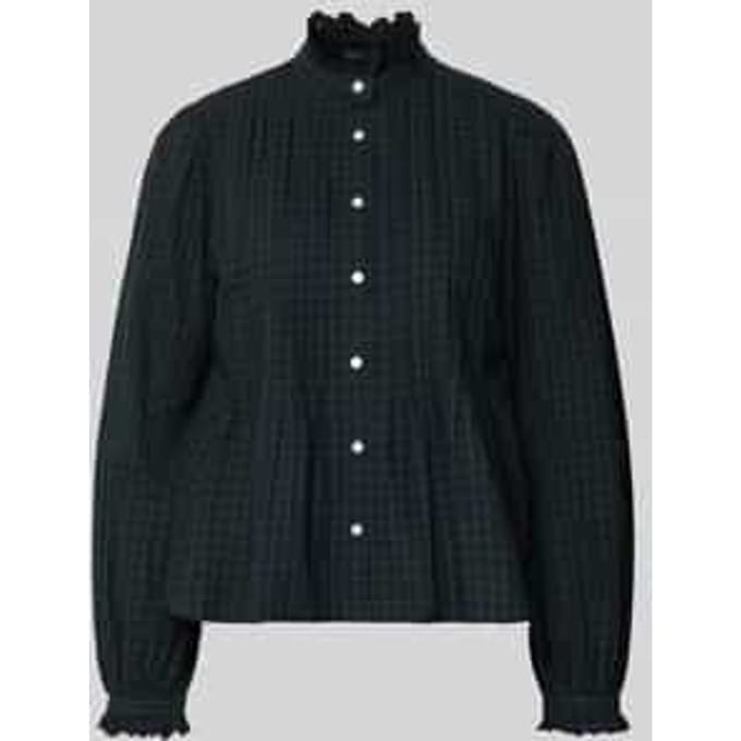 Regular Fit overhemdblouse van puur katoen