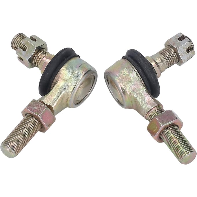 1 Paire M12 Rotule Alliage d'Acier Embout de Biellette de Direction pour VTT Quad 70cc 90cc 110cc 125cc 150cc 200cc 250cc gray