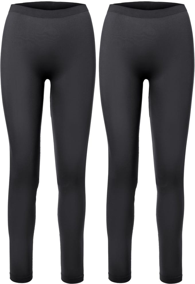 Ladeheid Dames Thermobroek 2 Pack - Sport - Lang - Sporbroek - Polyamide – Zwart/Zwart – M - LA-LA40-261-TMPW-2B