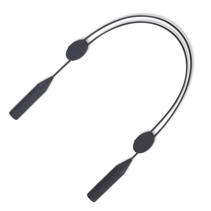 Antislip Sportbril Riem Koord Brilband Touw Houder black