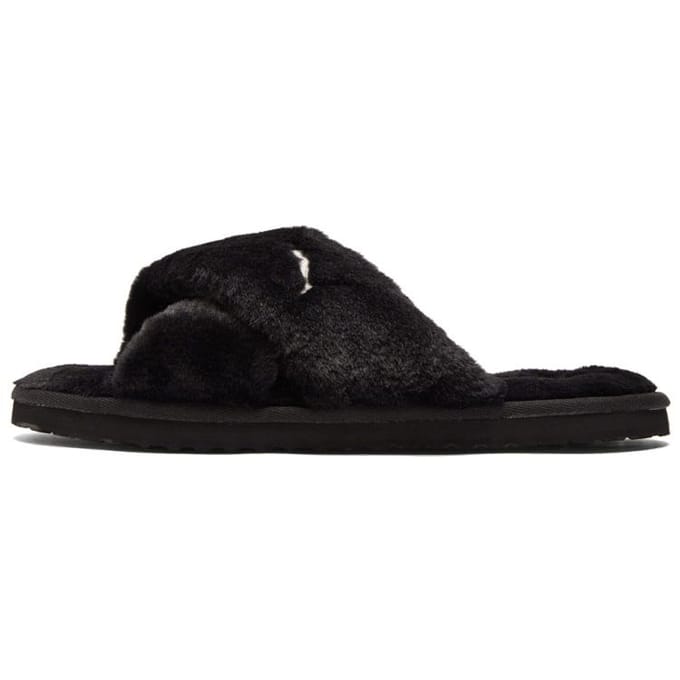 Puma Fluff X Strap Slide Zwart Dames Sneakers Wit 384936-01 38 black