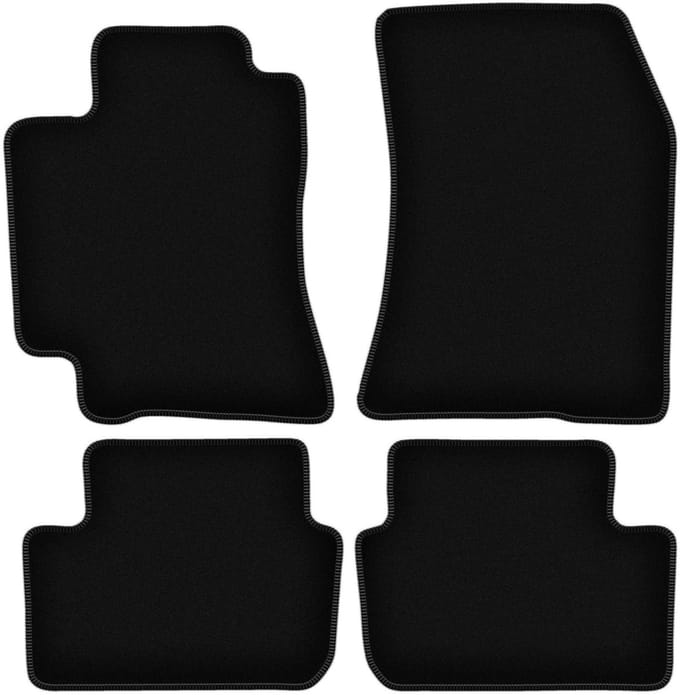 BASIC zwarte velours matten voor: Lexus IS I sedan (1998-2005)