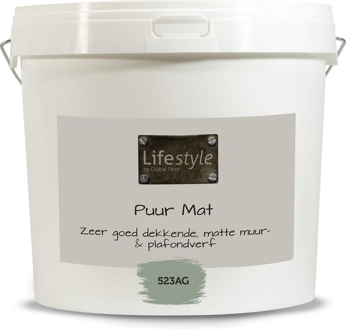 Lifestyle Puur Mat - Muurverf - 523AG - 10 liter
