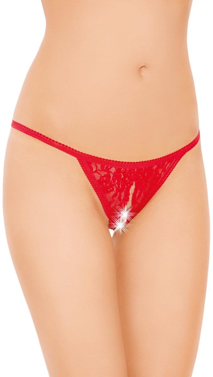 String 2227 - red Onesize S t/m L – Sensueel en Comfortabel