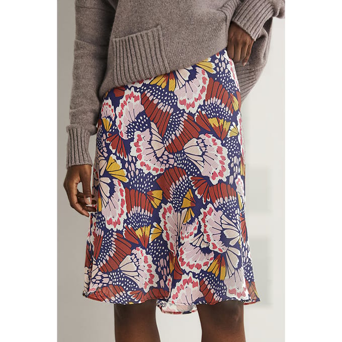 Boden Crinkle Bias-cut Skirt Mpt Maat: 20 | Mini Rokken Outlet | Dames