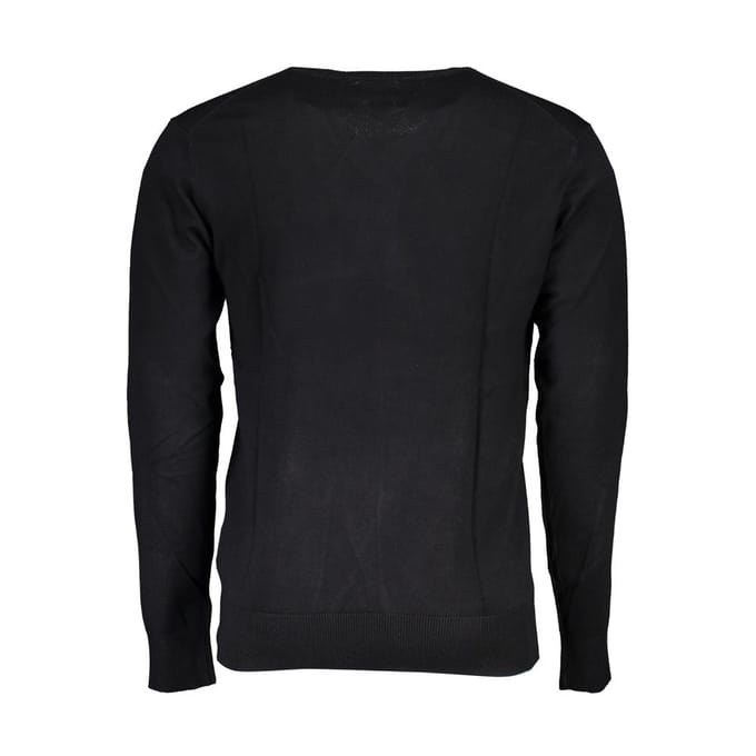 Gianmarco Venturi Zwarte Viscose Heren Trui