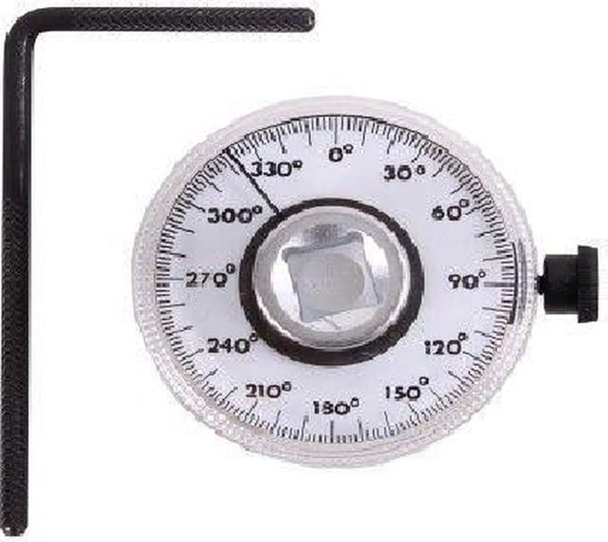 Draaihoek meter - gradenmeter - 360 graden hoek schaal