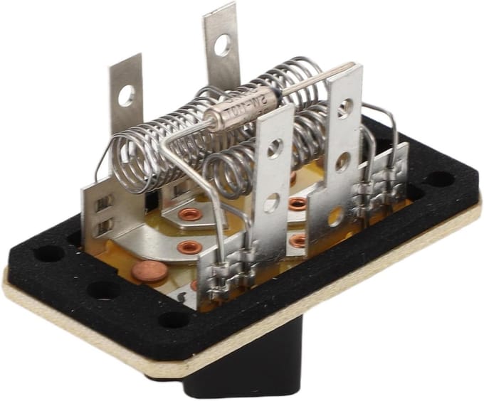 Motor Weerstand - Ventilator Regelmodule - Klimaatregeling Auto - Directe Pasvorm - 1 Stuk - Zwart