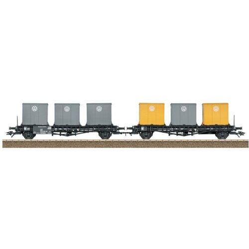 TRIX H0 24161 Goederenwagen DC