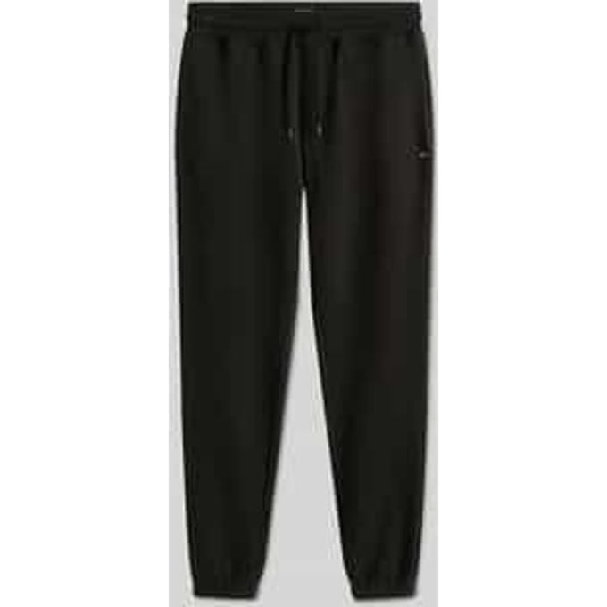 Slim fit joggingbroek van katoenmix