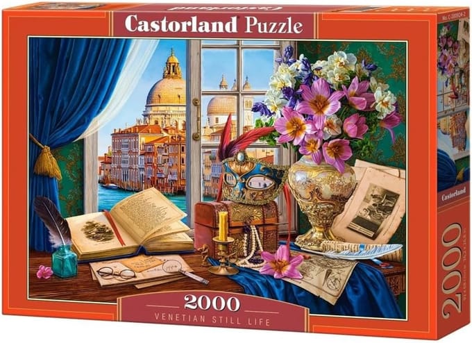 Legpuzzel - Stilleven Puzzel - Urenlang Puzzelplezier - 2000 Stukjes - Niet Gespecificeerd - Kleurrijk